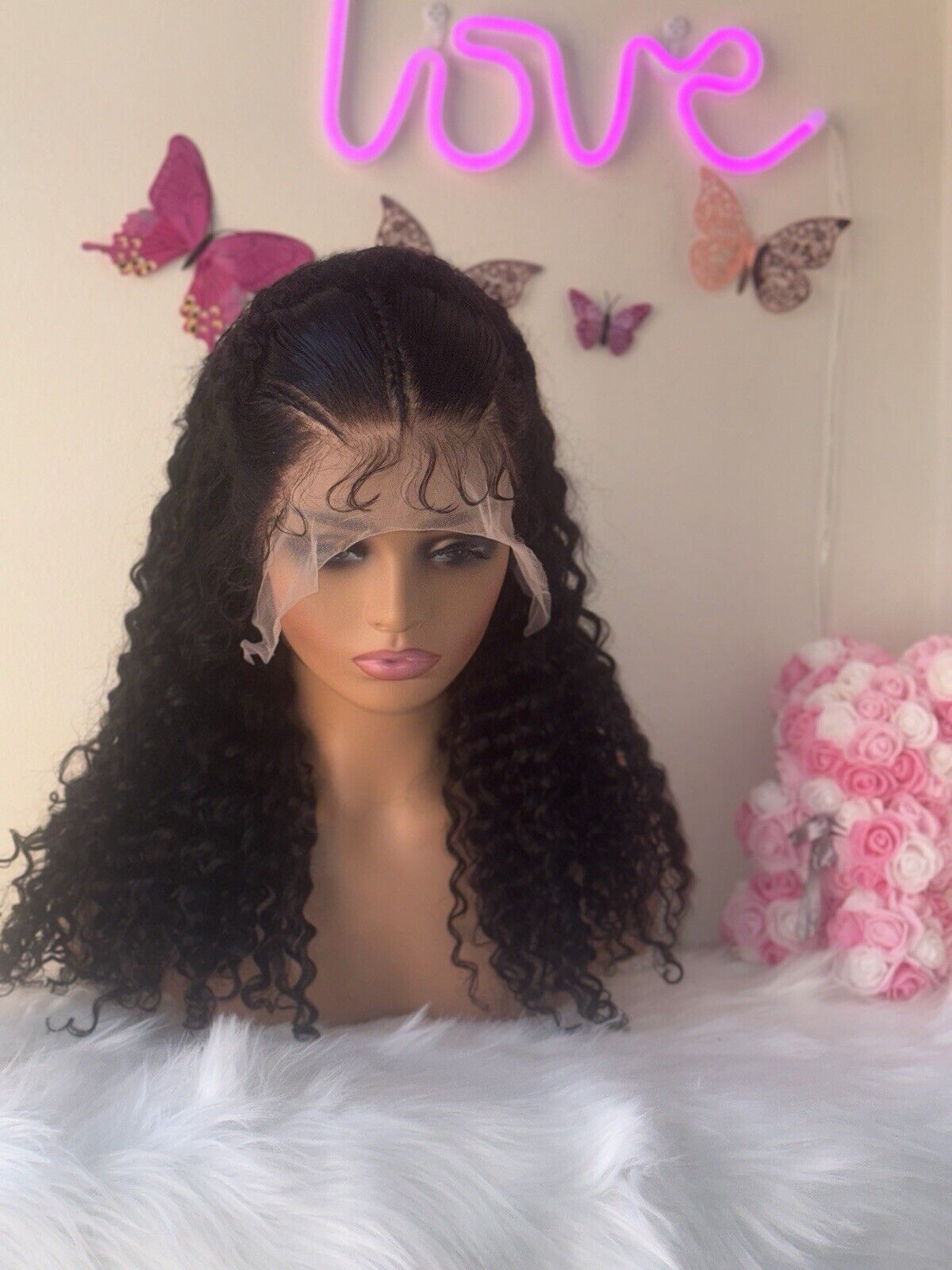 Human Hair Wigs Ready To Wear Glueless Pre Styled Lace Front Curly Wig-Human hair Glueless wig-Chic Luxe Hair