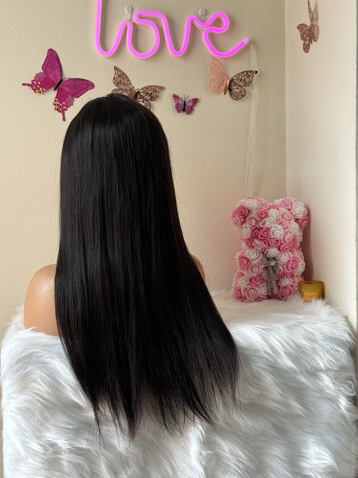 Human Hair Wigs Ready To Wear Glueless Pre Cut Lace Straight Wig-Human hair Glueless wig-Chic Luxe Hair