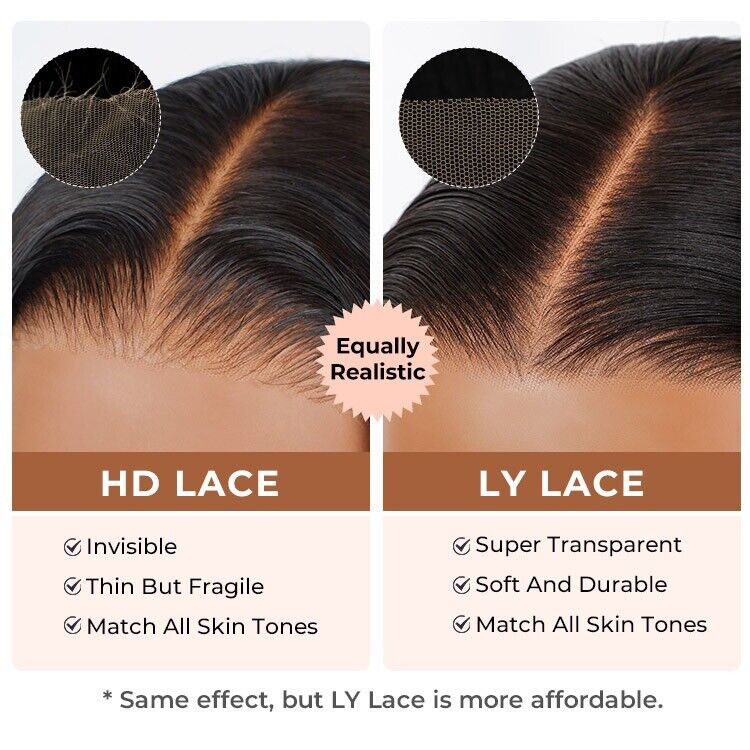 Human Hair Wigs Glueless Ready To Wear Lace Front Layered Double Drawn Body Wave-Human hair wig-Chic Luxe Hair