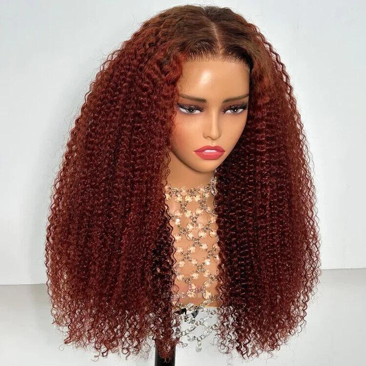 Human Hair Wigs Women Glueless Wear and Go Lace Front Afro Kinky UK Wig-Human hair Glueless wig-Chic Luxe Hair