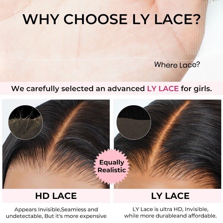 Human Hair Glueless Pre Cut Lace Ready To Wear Wig Body Wave Women Wigs UK 250%-Human hair wig-Chic Luxe Hair