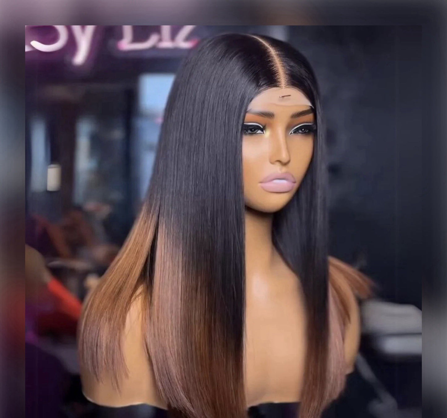Raw Vietnamese SDD Pre Cut Lace Bone Straight Glueless Wig Full Density