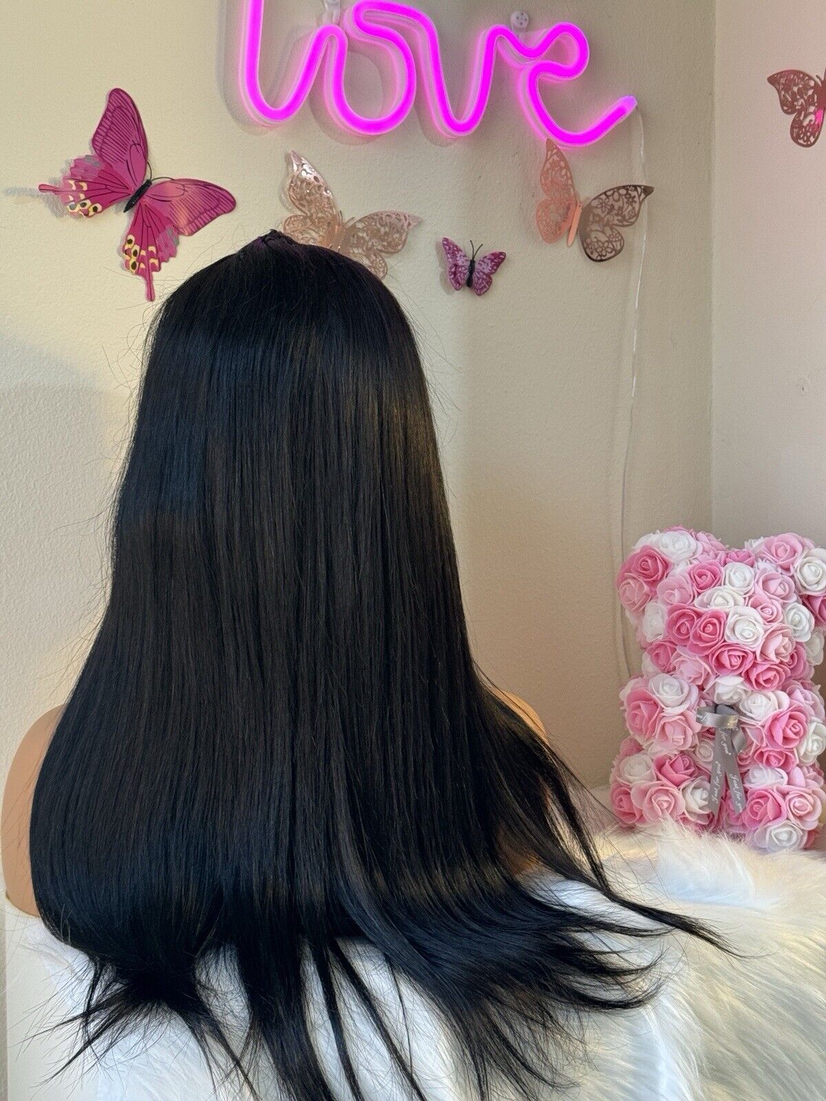 Human Hair Wigs Ready To Wear Pre Styled Glueless Lace Front Bone Straight Wig-Human hair wig-Chic Luxe Hair