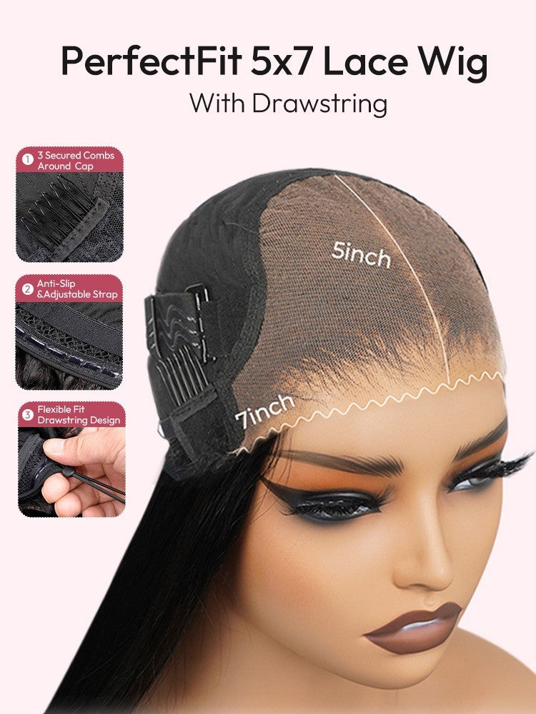 Glueless Kinky Curly Wig With Spiral Curly Ends Human Hair 300% Full Density