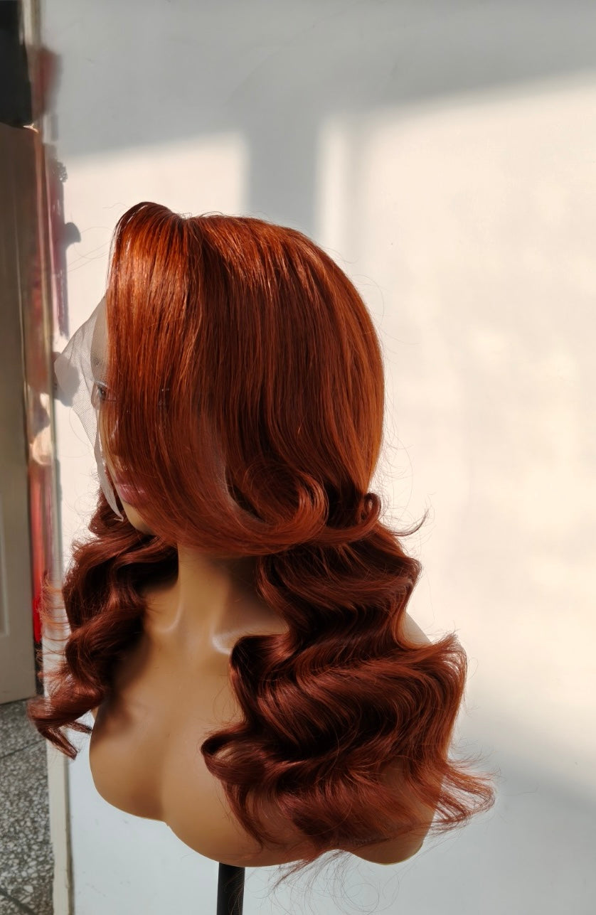 Chic Luxe Hair Glueless Pre Styled Ready To Wear Curly Human Hair Lace Front Wig |250% Density | Customised Colour | 100% Human Hair