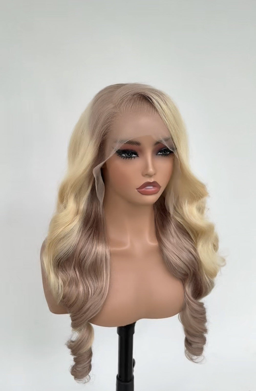 Ready To Wear Wavy Human Hair Glueless  250% Density  Wig Custom Colour 