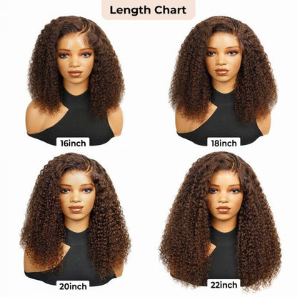 Human Hair Wigs Glueless Pre Styled Braided Lace Front Wear Go Curly Wig Women