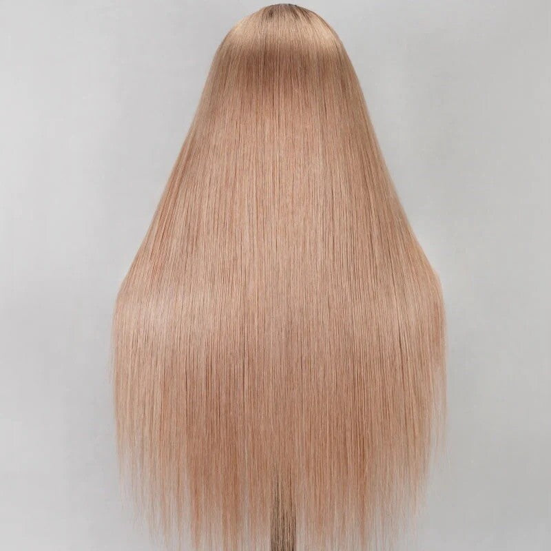 Human Hair Wigs Glueless Wear Go Women Pre-cut Lace Front Cozy Blonde Wig UK