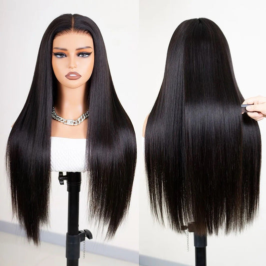 Pull & Go Glueless Wig Bone Straight Wig Invisi-String Pre-Everything 250%