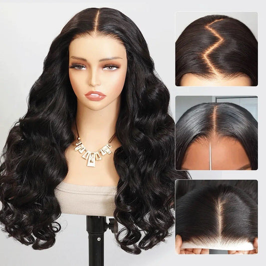 Pull & Go Glueless Wig Body Wave  Wig Invisi-String Pre-Everything 250%