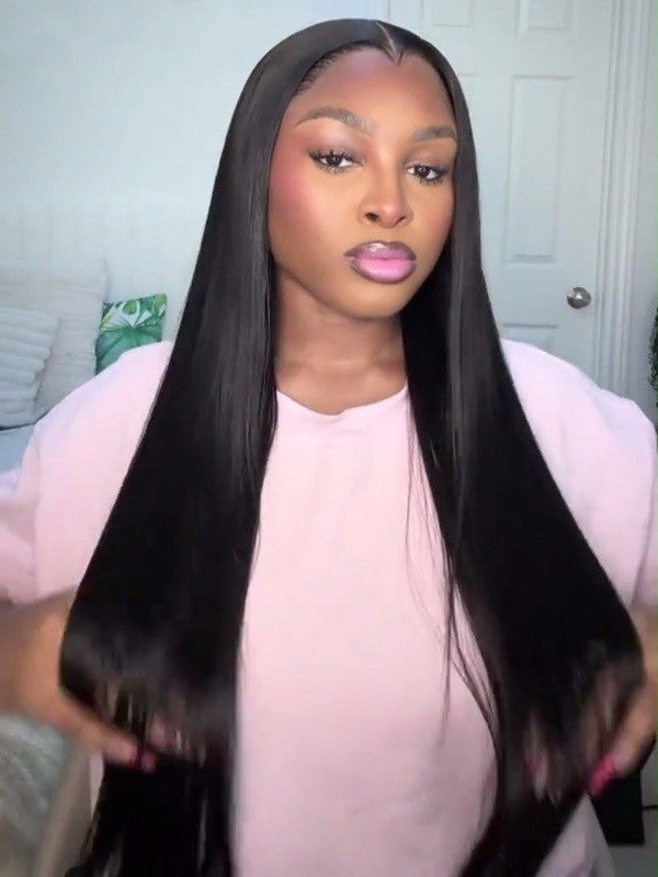 Widow's Peak M Hairline 13x6 HD Lace Front Wig No Baby Hair