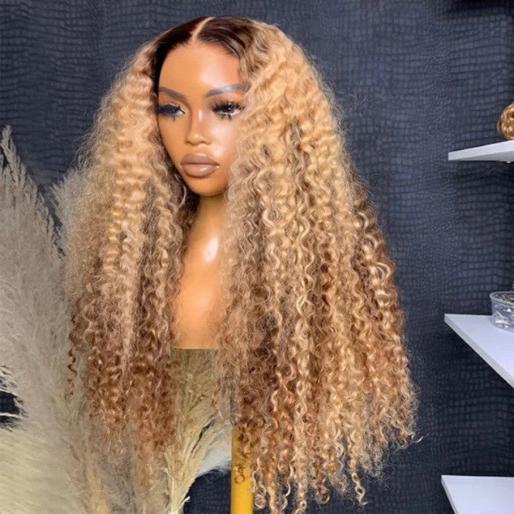 250% Density Pre Everything Pre Cut Lace Ready To Wear Honey Blonde Glueless Wig