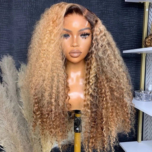 250% Density Pre Everything Pre Cut Lace Ready To Wear Honey Blonde Glueless Wig