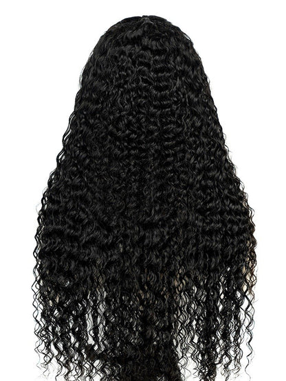 250% Density Pre Styled Ready To Go Bleached Pre Cut Lace Pre Braided Curly Wig
