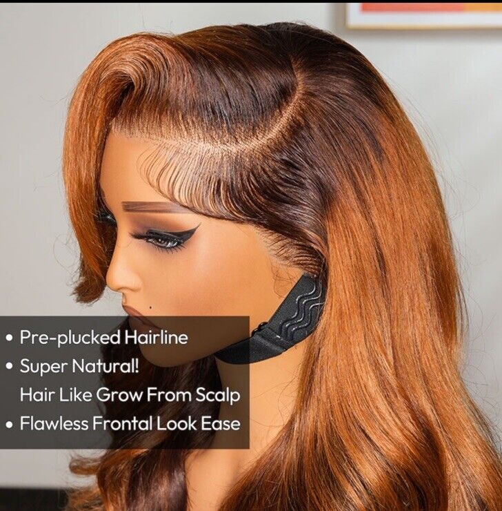 Full Lace Front Pre Styled Customised Style Wavy 250% Density Human Hair Wigs