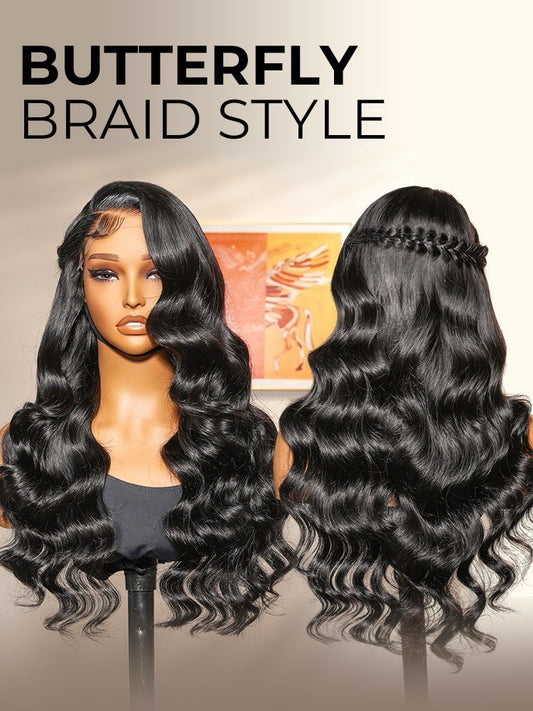 Glueless Side Part 250% Wavy Hairstylist Customized Pre Styled Ready To Wear Wig