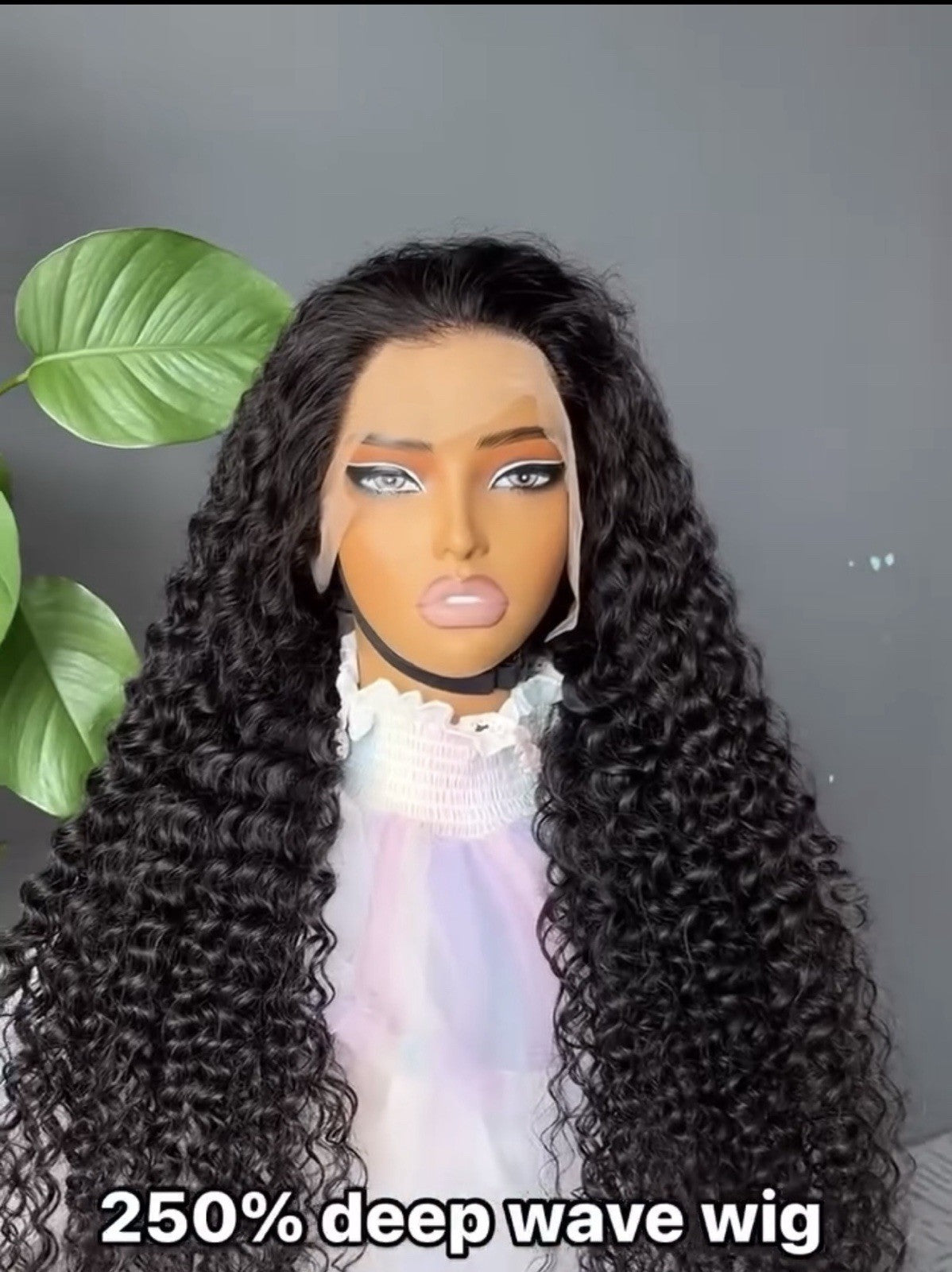 Raw Vietnamese SDD Lace Front Pixie Curly Glueless Wig 300% Density