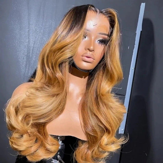 250% Density Pre Everything Pre Cut Lace Ready To Wear Honey Blonde Glueless Wig