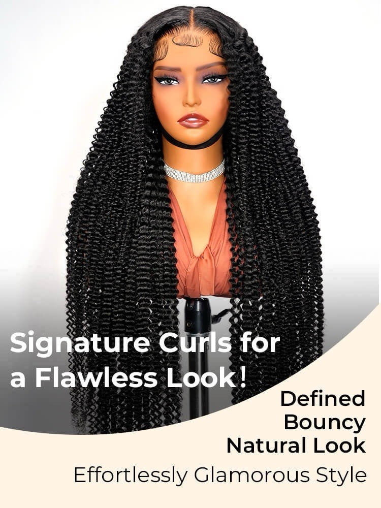 Super Long 50inch Signature Wand Curl 13x6 HD Lace Wig 250% Density