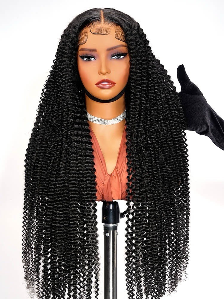 Super Long 50inch Signature Wand Curl 13x6 HD Lace Wig 250% Density
