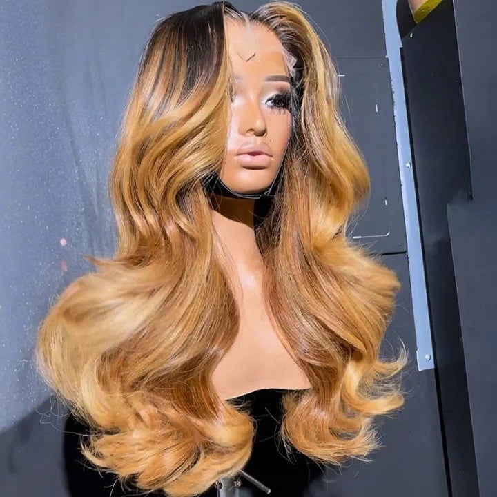 250% Density Pre Everything Pre Cut Lace Ready To Wear Honey Blonde Glueless Wig