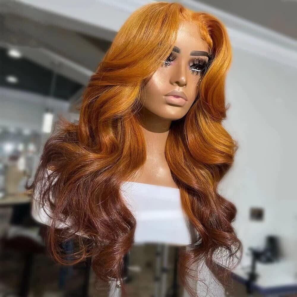 Human Hair Wigs Wig Women Lace Front Body Wave Long Wig Pre Plucked Hairline UK