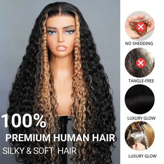 250% Density Pre Everything Pre Cut Lace Ready To Wear Highlight M Glueless Wig