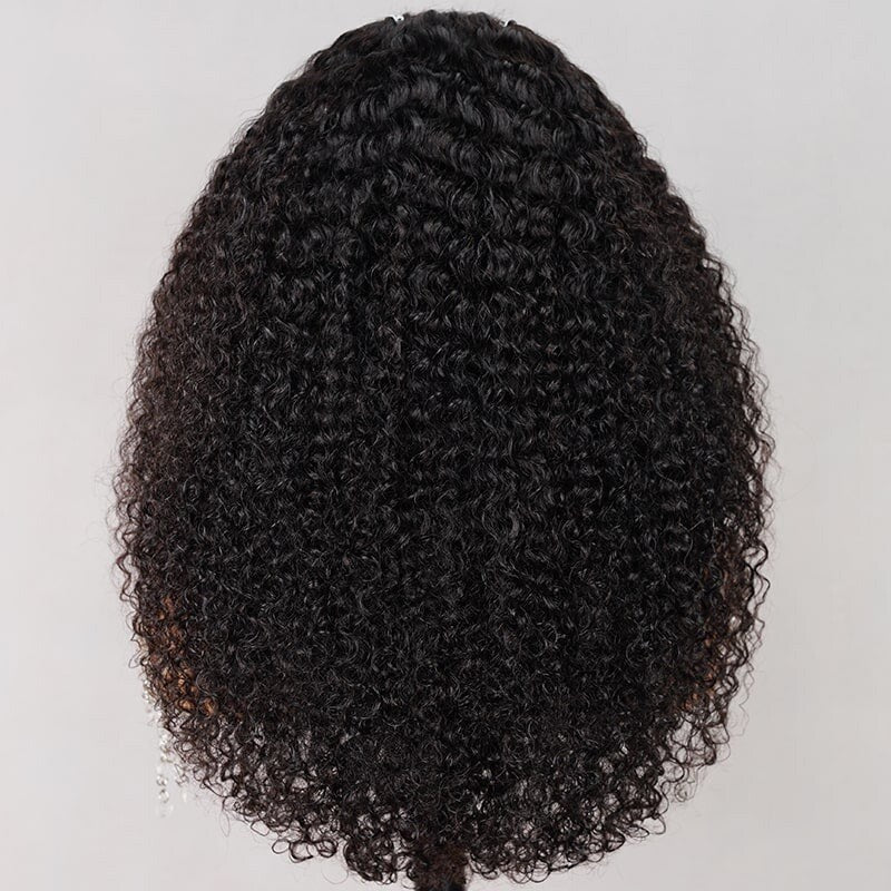 Human Hair Wigs Glueless Pre Styled Wear Go Lace Front Curly Wig Women