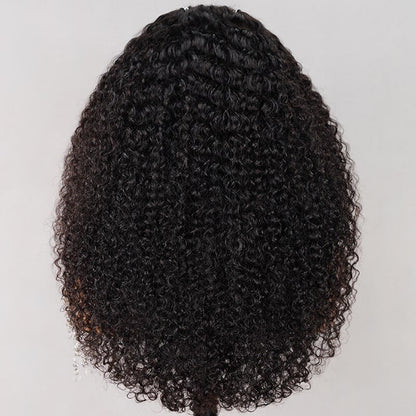 Human Hair Wigs Glueless Pre Styled Wear Go Lace Front Curly Wig Women