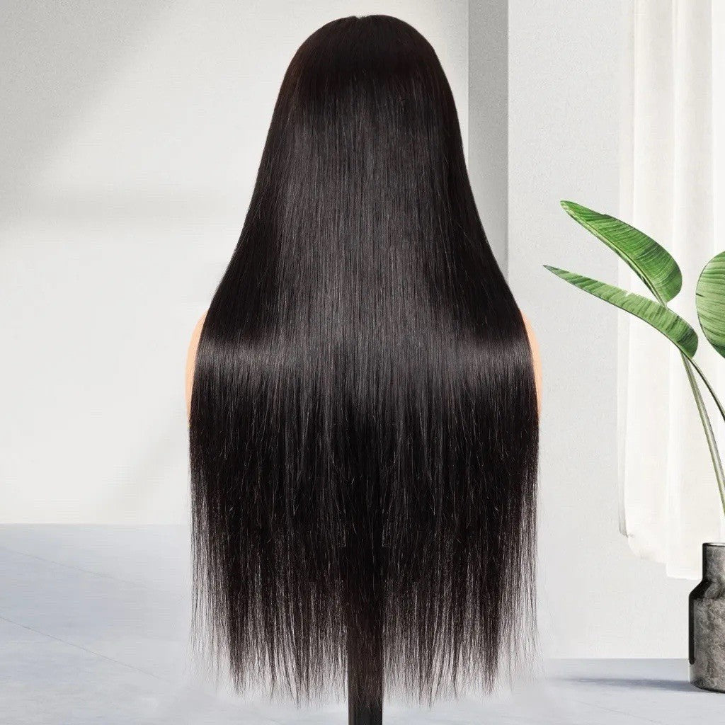 Straight 6×5 Pre-Cut Lace Wig Glueless Wig Ready To Go Bone Straight Wig 250%