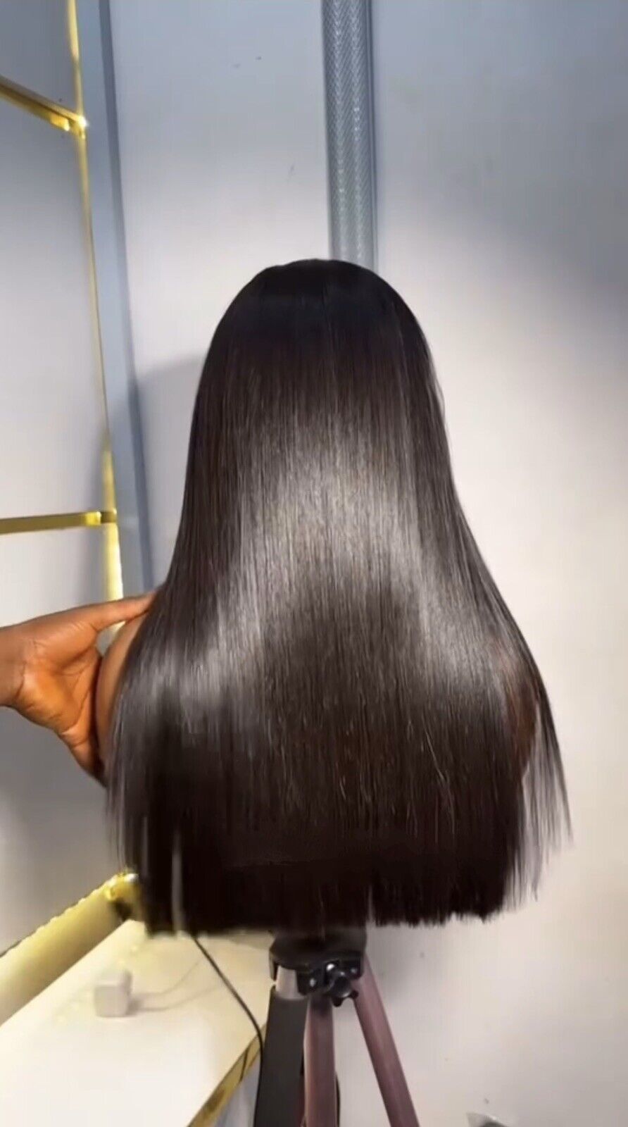 Vietnamese Raw Human Hair SDD Bone Straight Glueless Lace Front Woman UK