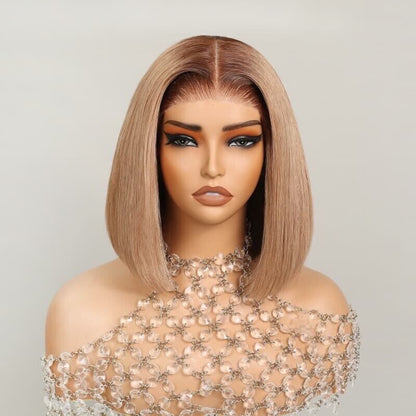 Human Hair Wig Wigs Glueless Women Wear & Go Lace Front Long Short Wig UK Blonde