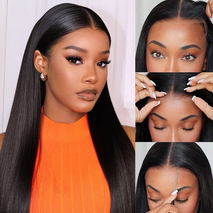 Airtouch Balayage 13x6 ProAngle Frontal Pull Go Glueless Pre-All Wigs
