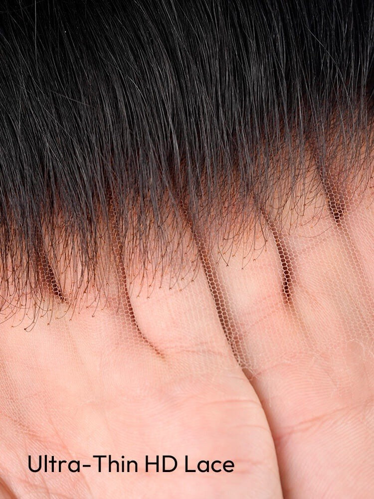 Super Double Drawn 13x6 Parting Max HD Lace Front Silky Straight Human Hair Wig