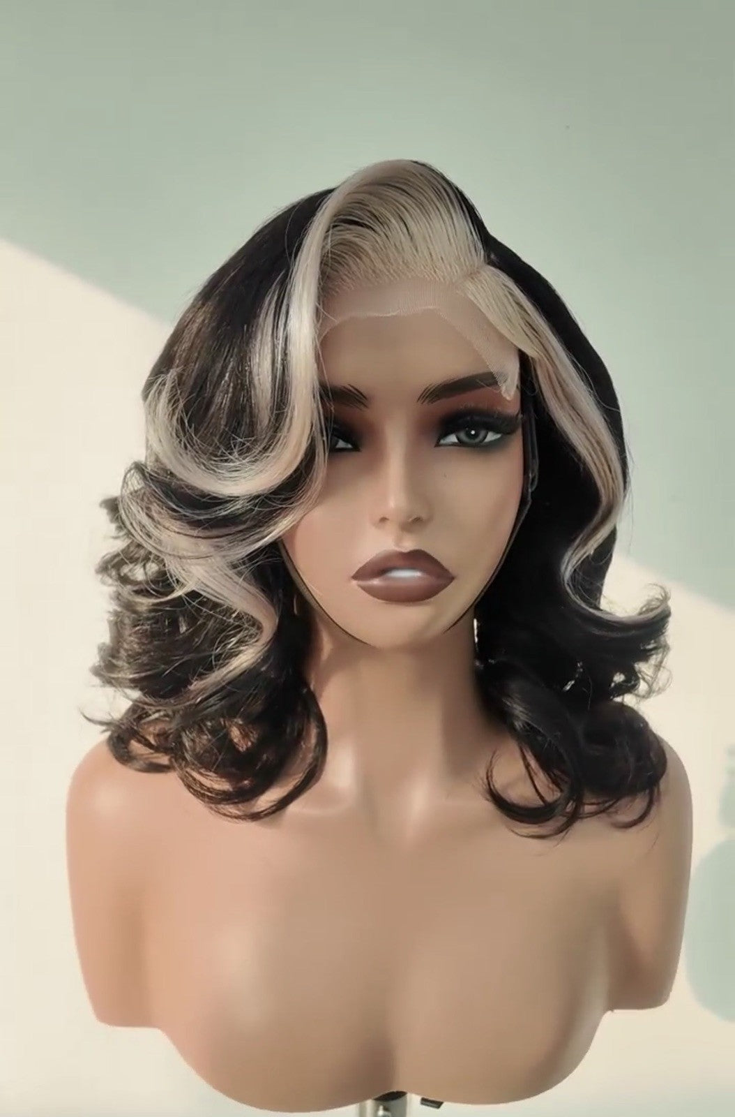 Raw Vietnamese SDD Layered Cut Lace Front Glueless Bob Wig 250% Custom Colour 