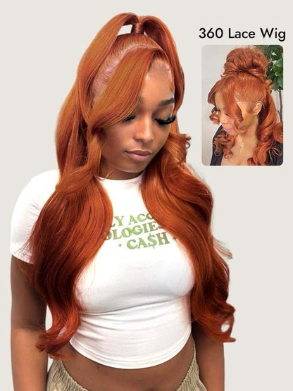 Glueless Ready To Wear 360 Lace Front Human Hair Wigs  Pre Styled Wig