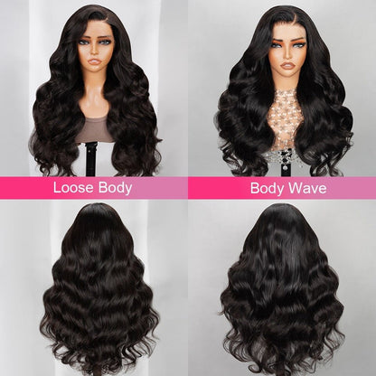 Human Hair Wigs Lace Front Wigs 30inch 36inch Deal Extra Long Women Wigs UK Wavy