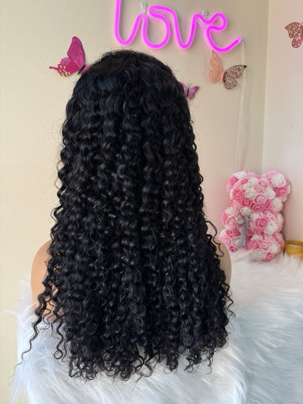 Human Hair Wigs Ready To Wear Glueless Pre Styled Lace Front Curly Wig