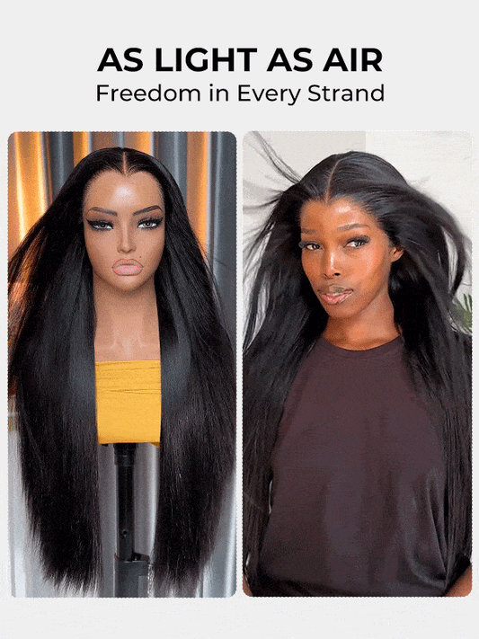 Widow's Peak M Hairline 13x6 HD Lace Front Wig No Baby Hair
