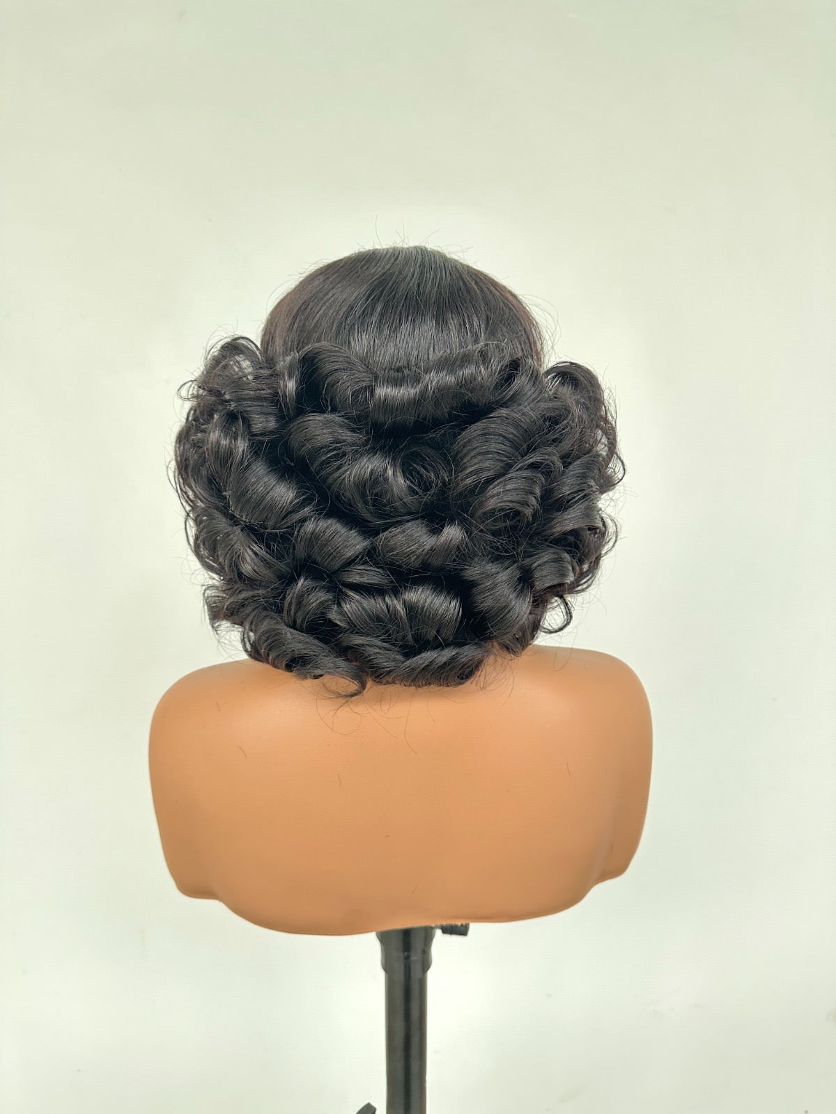 Chic Luxe Hair Glueless Pre Styled Ready To Wear Curly Short Bob Human Hair Lace Front Wig | 250% | 100% Human Hair