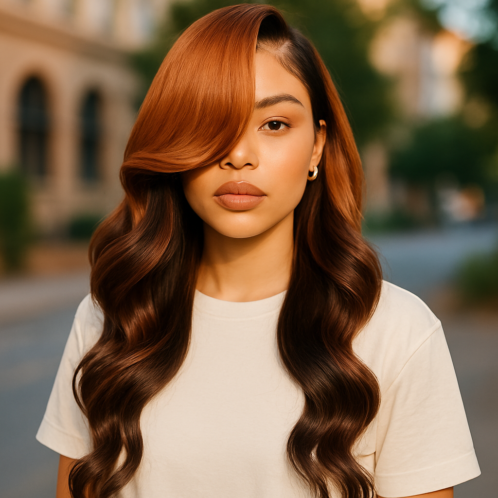 Chic Luxe Hair Vietnamese Full Lace Front Pre-Styled Customised Wavy Wig | 100% Raw Vietnamese Hair | 250%