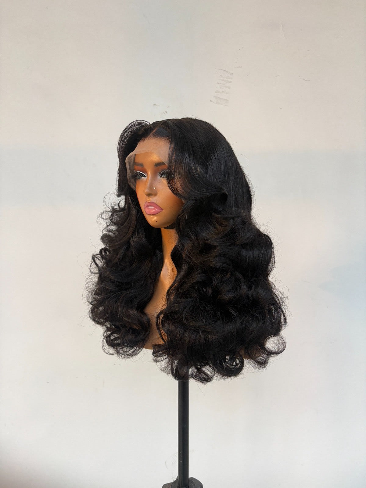 Chic Luxe Hair | Glueless Pre Styled Ready To Wear Curly Human Hair Lace Front Wig 250% Full Density Customized Colour