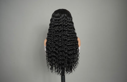 Chic Luxe Hair Pre Everything Pre-Cut Lace Ready To Wear Deep Curly Glueless Wig | 100% Human Hair | 250% Density