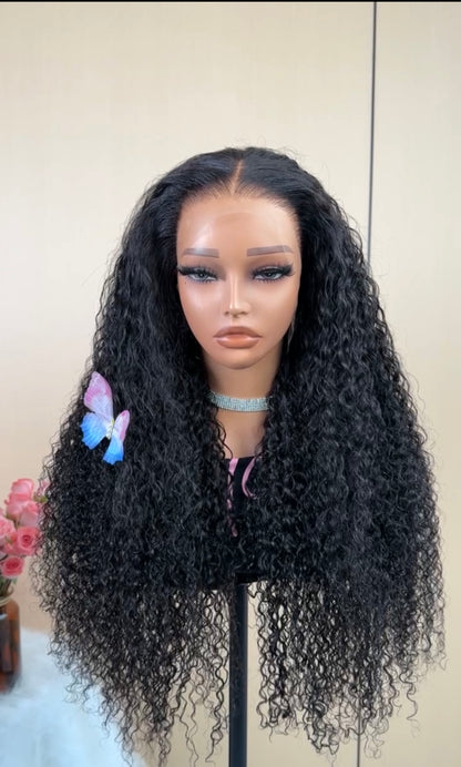 250% Full Density Pre Everything Pre Cut Lace Ready To Wear Water Wave Glueless Wig