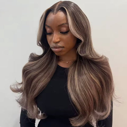 THE SERAPHINA 
Flax Blonde Balayage Melt Wig