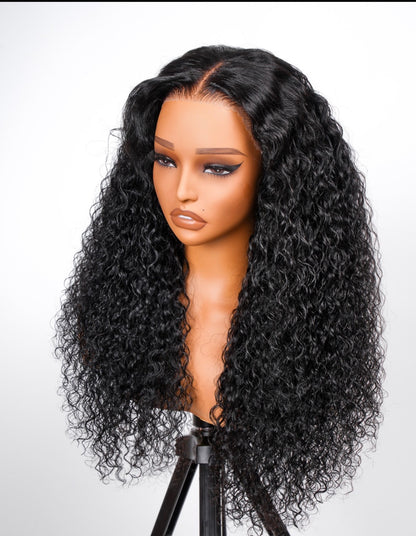 Chic Luxe Hair | Human Hair Glueless Pre Styled Curly 250% Density Wig | 100% Human Hair