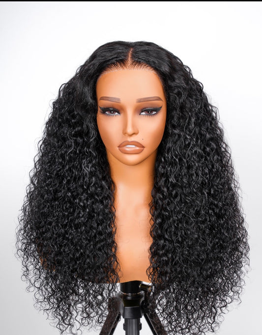 Chic Luxe Hair | Human Hair Glueless Pre Styled Curly 250% Density Wig | 100% Human Hair