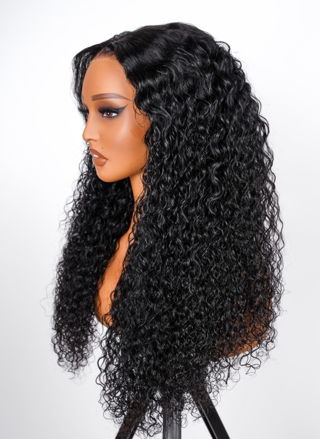 Chic Luxe Hair | Human Hair Glueless Pre Styled Curly 250% Density Wig | 100% Human Hair