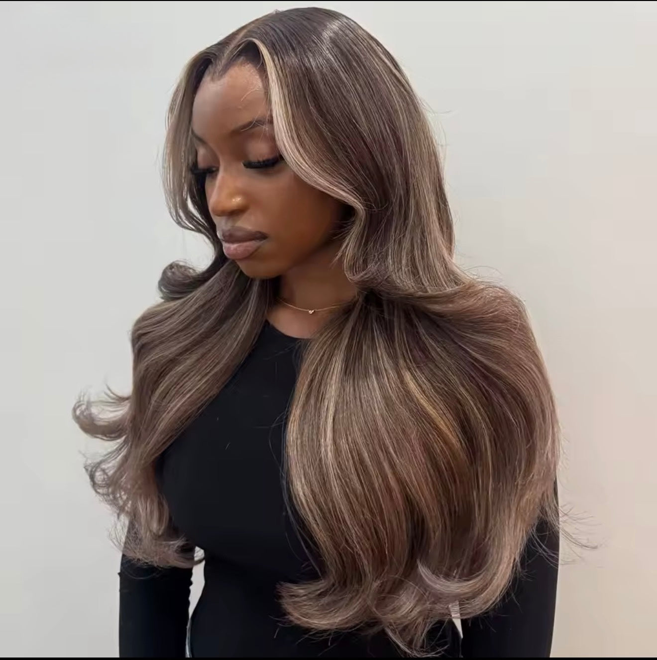 THE SERAPHINA 
Flax Blonde Balayage Melt Wig