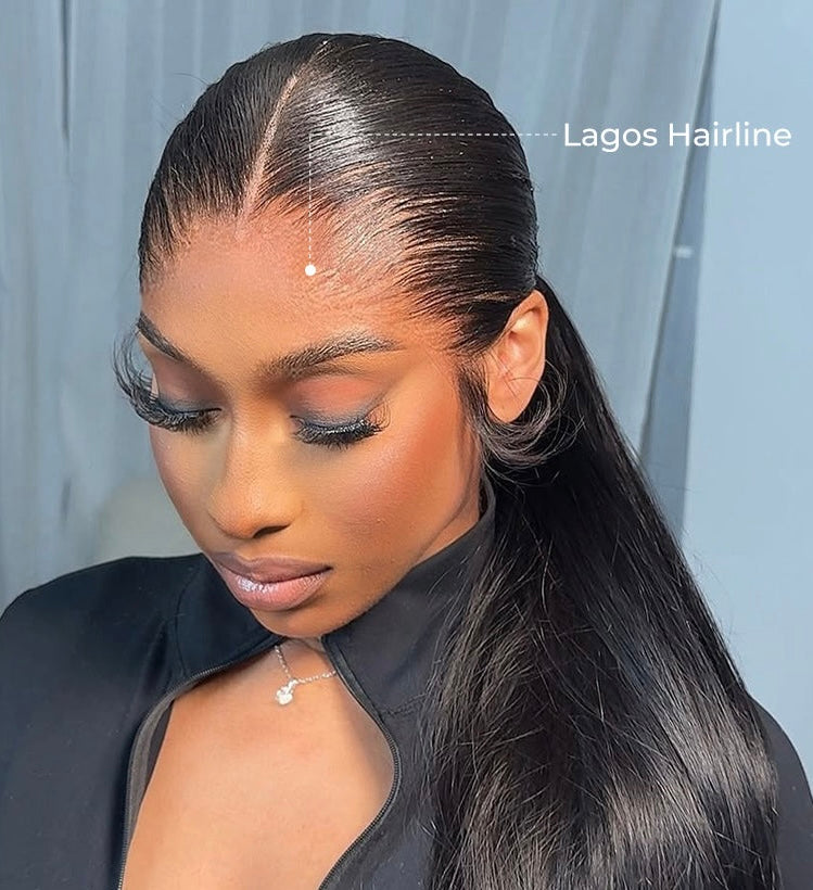 THE ALESSIA 
Widow’s Peak HD Lace Wig